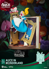 Disney Alice in Wonderland New Version 15 cm Story Book Series D-Stage PVC Diorama