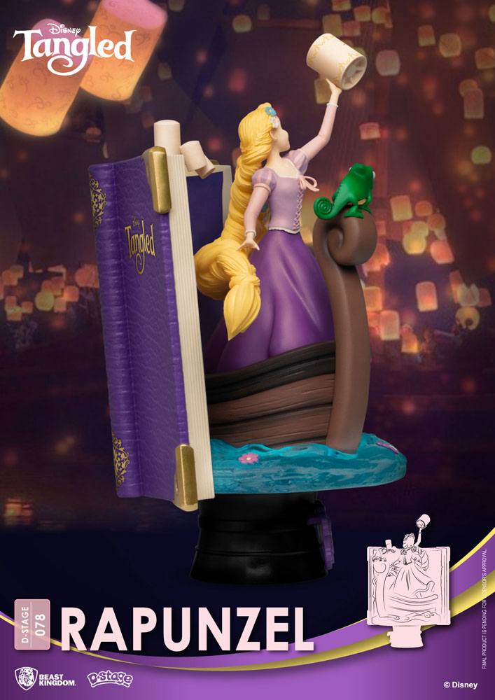 Disney Rapunzel 15 cm Story Book Series D-Stage PVC Diorama