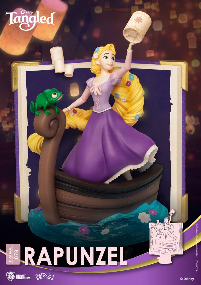 Disney Rapunzel 15 cm Story Book Series D-Stage PVC Diorama