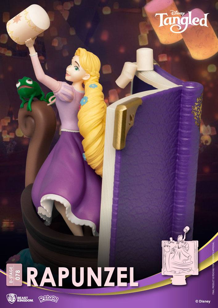 Disney Rapunzel 15 cm Story Book Series D-Stage PVC Diorama