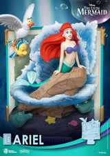 Disney Ariel New Version 15 cm Story Book Series D-Stage PVC Diorama