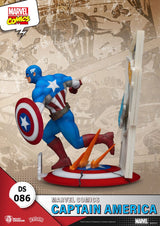 Marvel Comics D-Stage Captain America 16 cm PVC Diorama