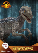 Jurassic World Dominion D-Stage Blue & Beta 13 cm Reproduction PVC Diorama