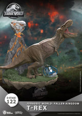 Jurassic World Fallen Kingdom D-Stage T-Rex 13 cm Reproduction PVC Diorama