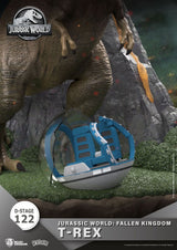Jurassic World Fallen Kingdom D-Stage T-Rex 13 cm Reproduction PVC Diorama