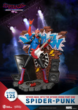 Marvel D-Stage Spider-Man: Across the Spider-Verse Part One-Spider-Punk 15 cm PVC Diorama