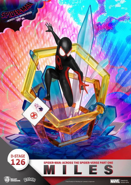Marvel D-Stage Spider-Man: Across the Spider-Verse Part One-Miles 15 cm PVC Diorama