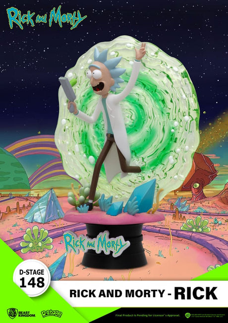 Rick & Morty Rick 14cm D-Stage PVC Diorama