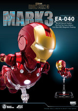 Marvel Iron Man 3 Iron Man Mk iii The First Ten Years 16cm Egg Attack Floating Model