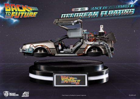 Back to the Future Back to the Future II DeLorean Standard Version 20cm Egg Attack Floating Statue