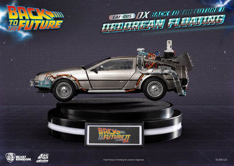 Back to the Future Back to the Future II DeLorean Deluxe Version 20cm Egg Attack Floating Statue