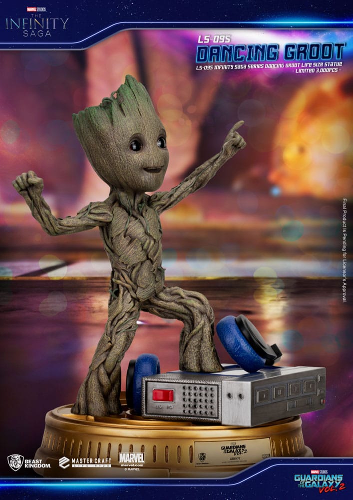 Guardians of the Galaxy 2 Dancing Groot 32 cm Life-Size Statue