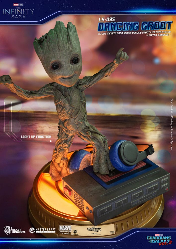 Guardians of the Galaxy 2 Dancing Groot 32 cm Life-Size Statue