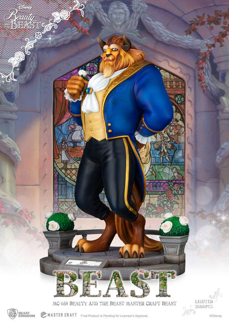 Disney Beauty and the Beast Beast 39cm Master Craft Statue