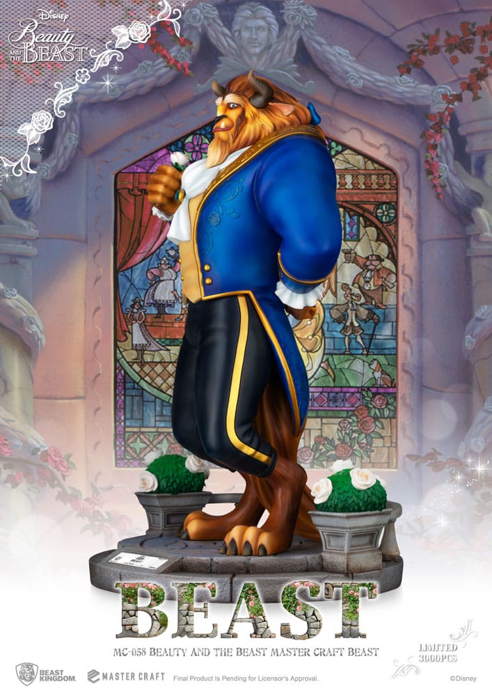 Disney Beauty and the Beast Beast 39cm Master Craft Statue