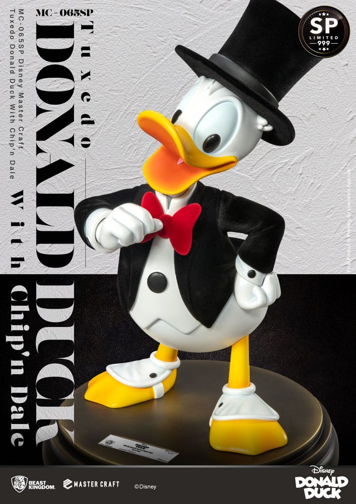 Disney 100 Tuxedo Donald Duck (Chip 'n' Dale) 40 cm Master Craft Statue