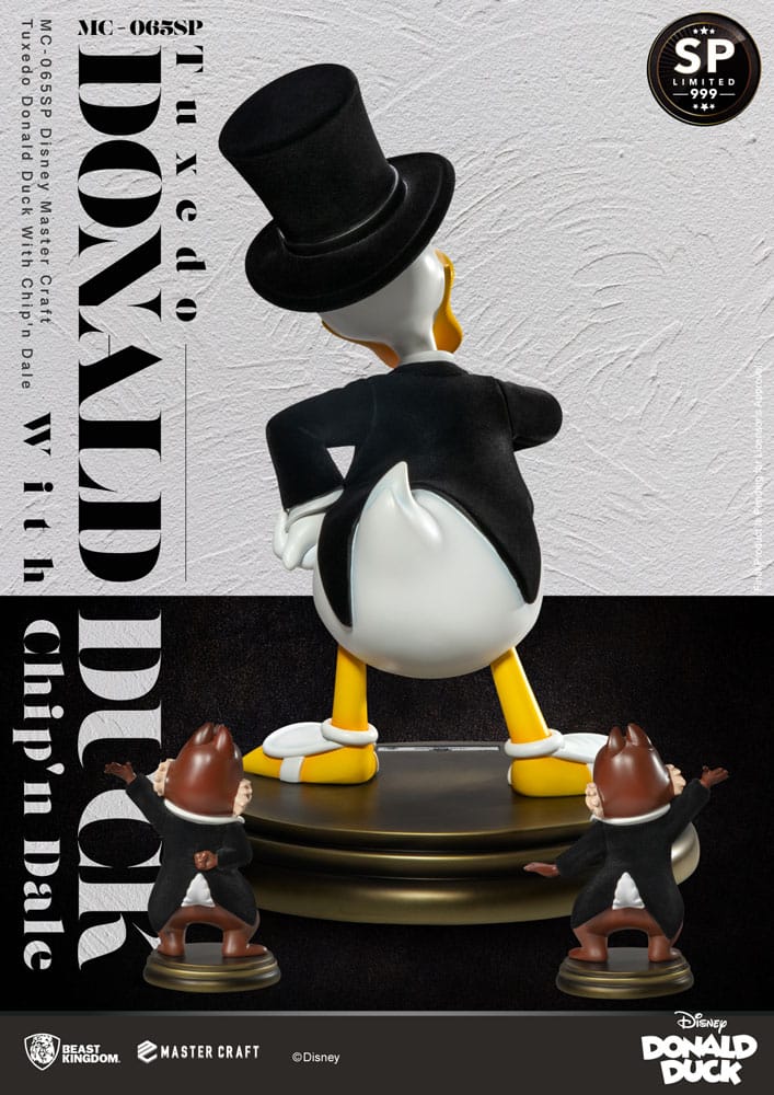 Disney 100 Tuxedo Donald Duck (Chip 'n' Dale) 40 cm Master Craft Statue