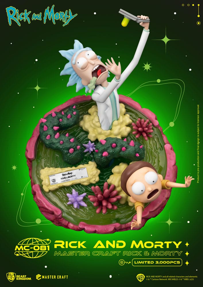 Rick and Morty Rick and Morty 42cm Master Craft Statue