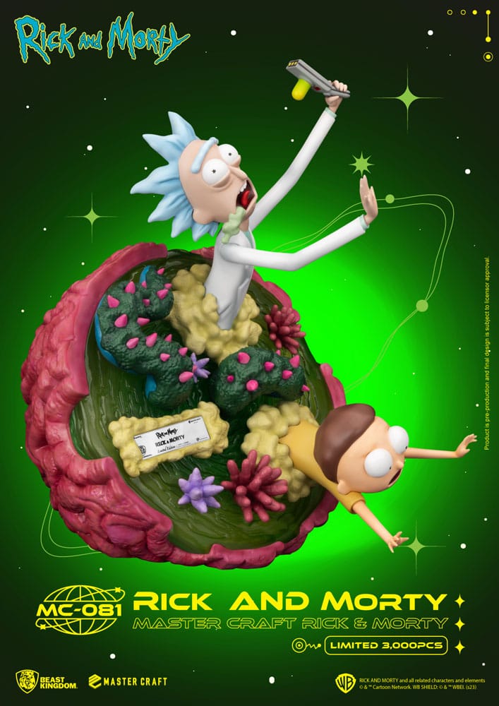 Rick and Morty Rick and Morty 42cm Master Craft Statue