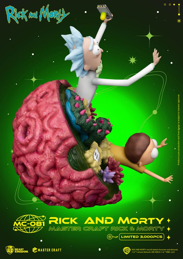Rick and Morty Rick and Morty 42cm Master Craft Statue