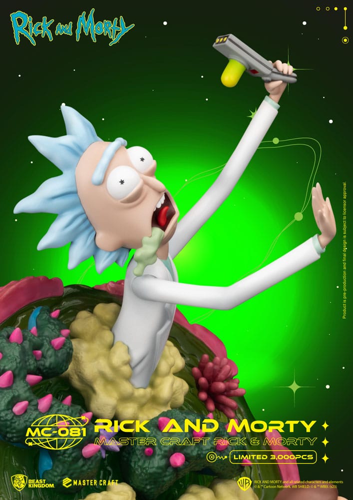 Rick and Morty Rick and Morty 42cm Master Craft Statue