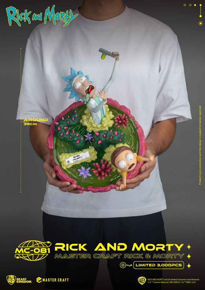Rick and Morty Rick and Morty 42cm Master Craft Statue
