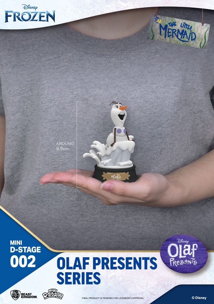 Frozen Olaf Presents: Olaf Genie 12 cm Mini Diorama Stage PVC Statue