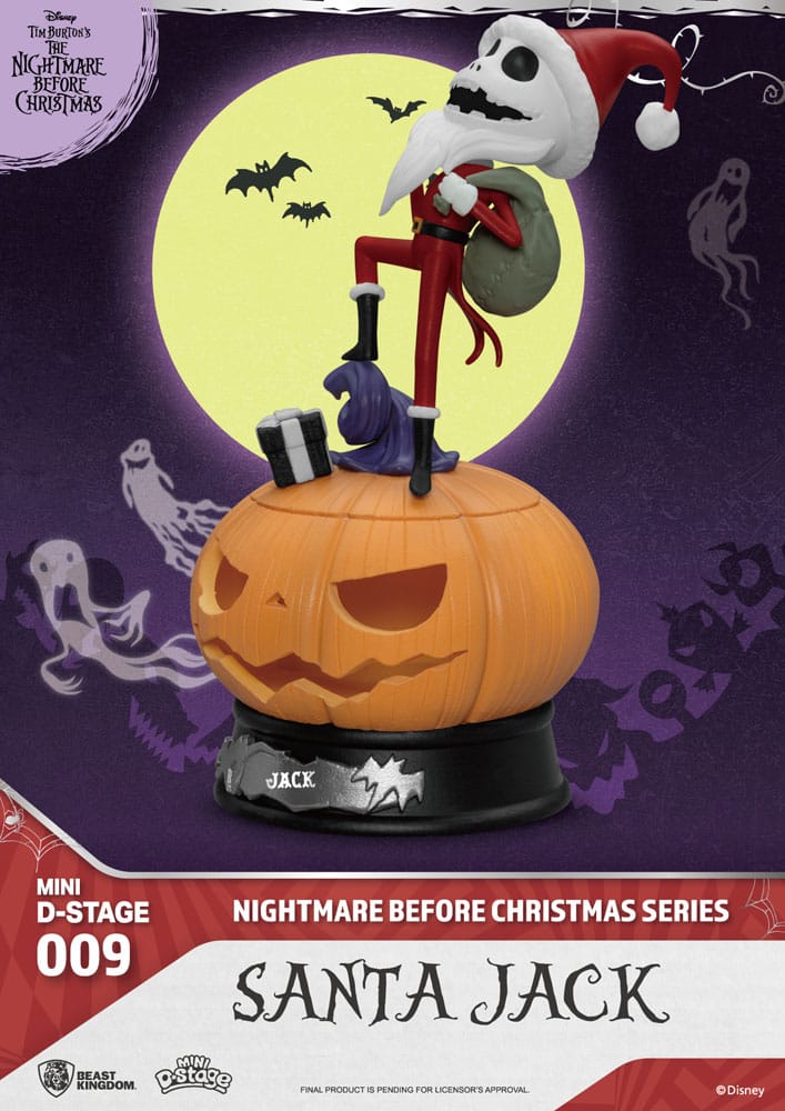 The Nightmare Before Christmas Series 10 cm Mini Diorama Stage Figures