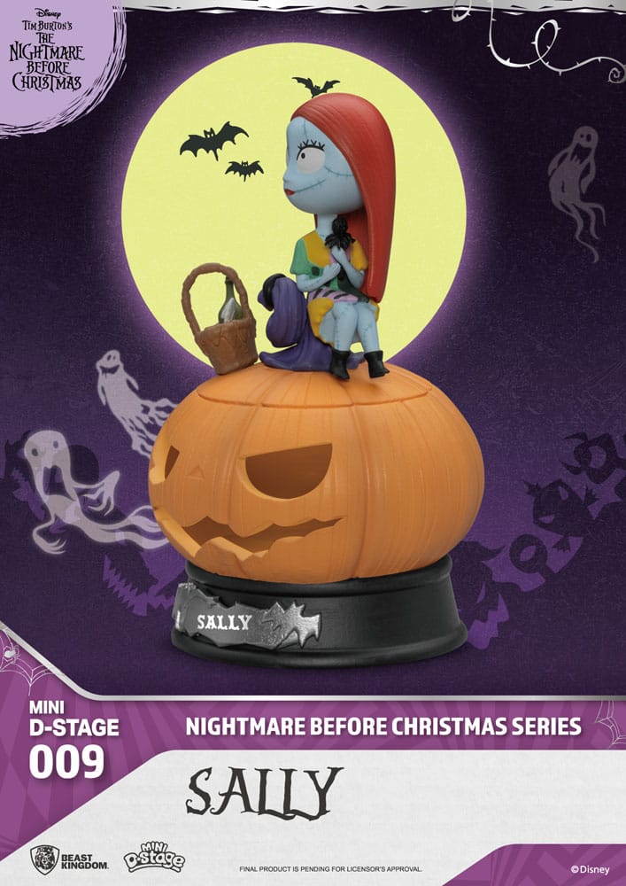 The Nightmare Before Christmas Series 10 cm Mini Diorama Stage Figures