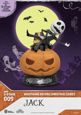 The Nightmare Before Christmas Jack 10 cm Mini Diorama Stage PVC Figure