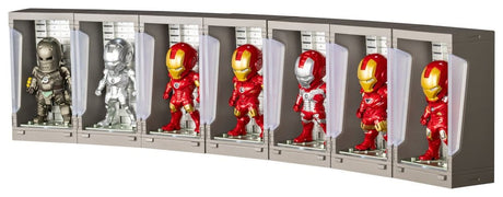Marvel Mini Egg Mini Figures Iron Man Hall of Armor Blind Box Assortment (6) 8 cm