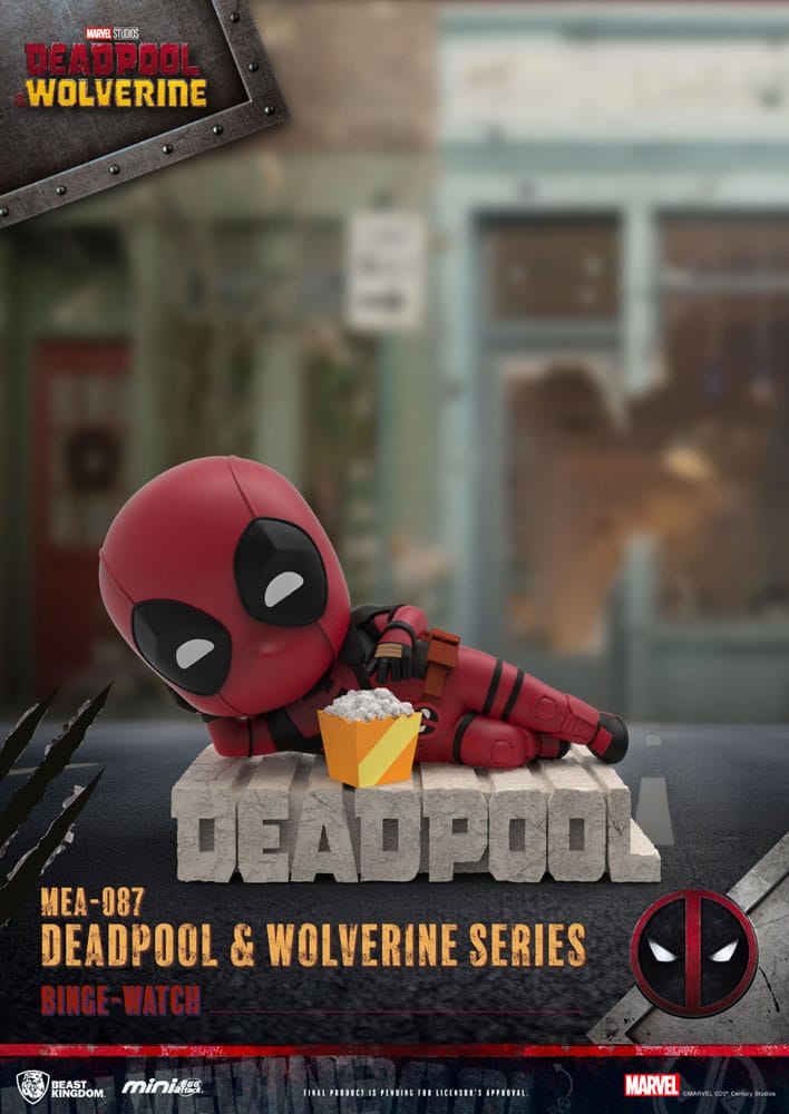 Deadpool 3 Deadpool & Wolverine Series 8 cm Mini Egg Attack Figures