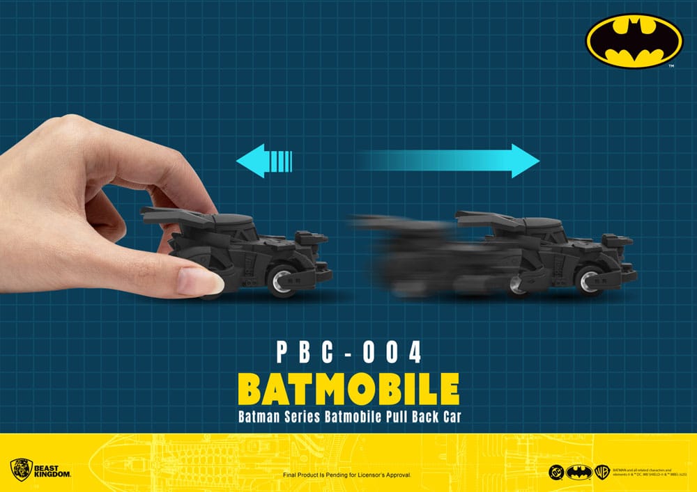 DC Comics Batman Pull Back Cars Blind Box
