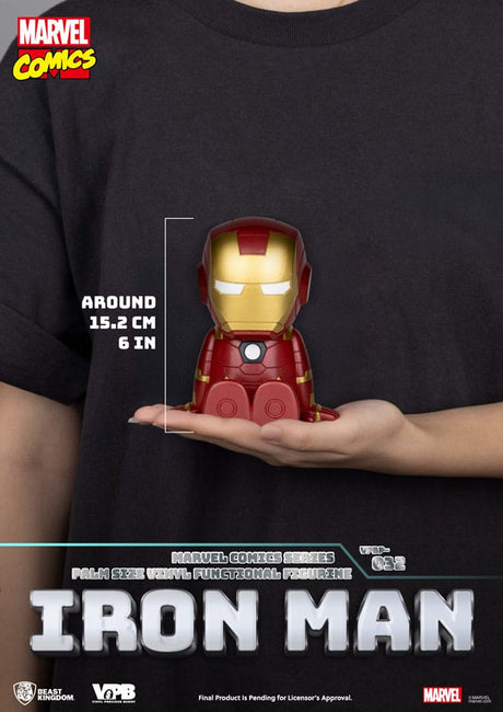 Classic Marvel Comics Piggy Vinyl Bank Iron-man 12 cm