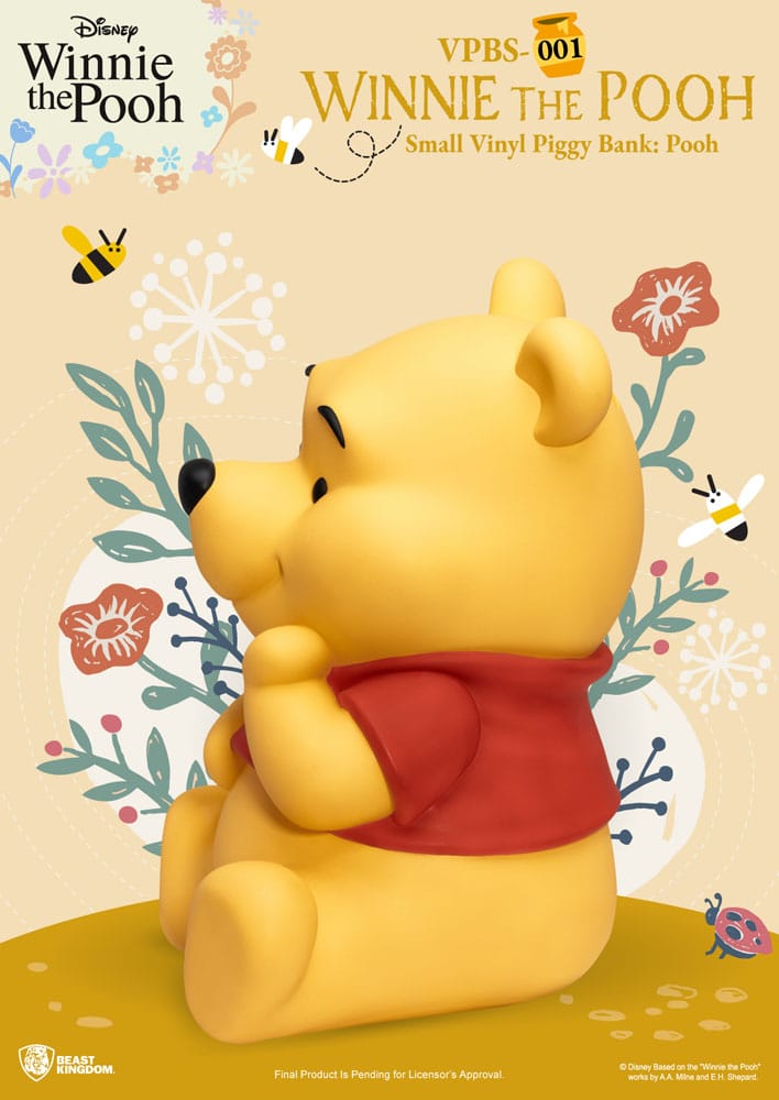 Disney Winnie The Pooh Winnie 26 cm Piggy Vinyl Bank