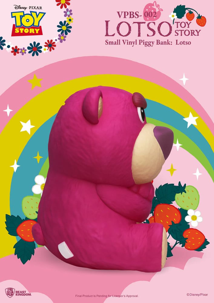 Disney Pixar Toy Story Lotso 24 cm Piggy Vinyl Bank