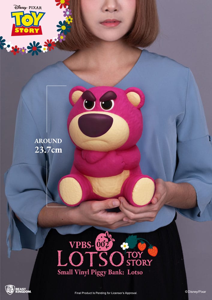 Disney Pixar Toy Story Lotso 24 cm Piggy Vinyl Bank