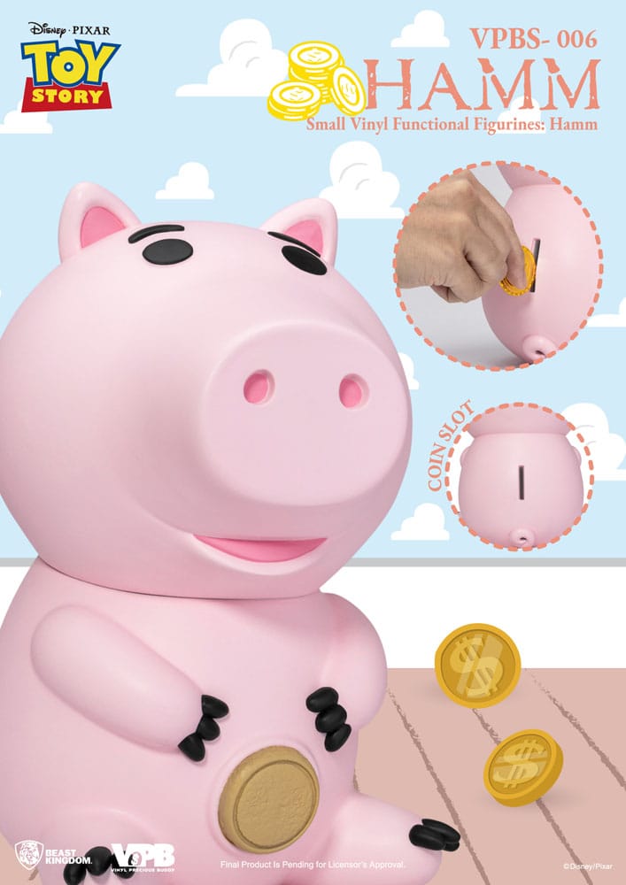 Toy Story Hamm 25 cm Piggy Vinyl Bank