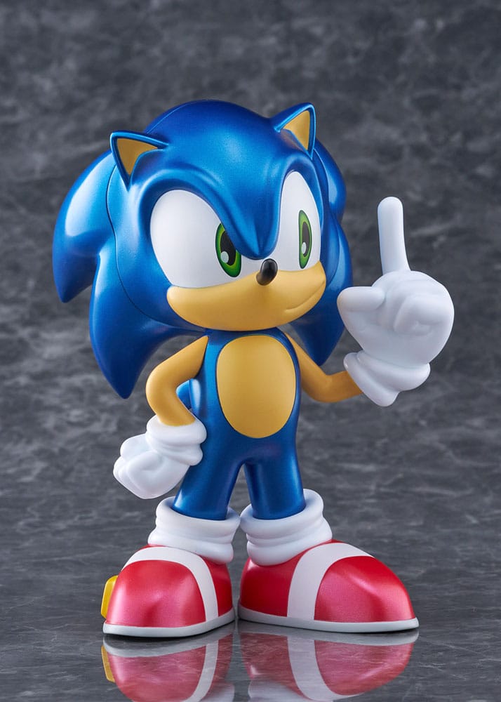 Sonic The Hedgehog Sofbi Sonic Metallic Ver. 15 cm Vinyl Figure