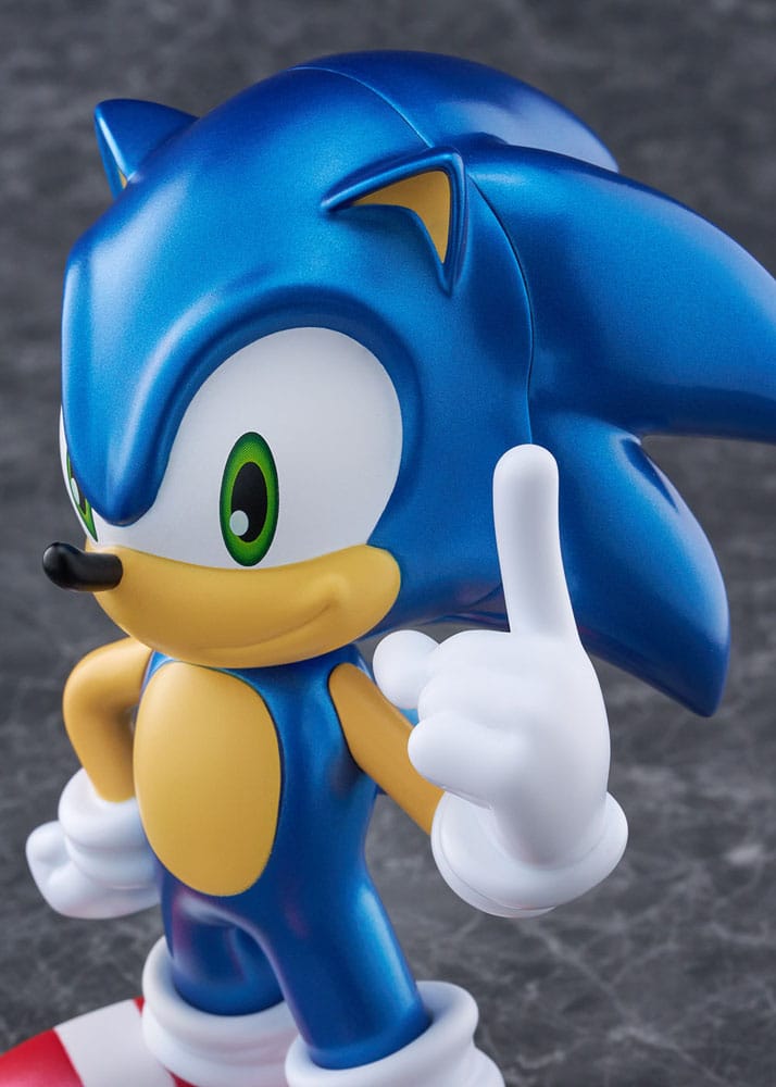 Sonic The Hedgehog Sofbi Sonic Metallic Ver. 15 cm Vinyl Figure