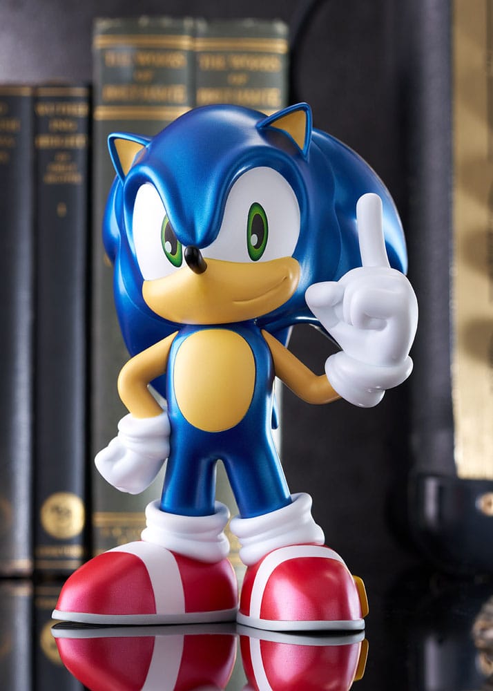 Sonic The Hedgehog Sofbi Sonic Metallic Ver. 15 cm Vinyl Figure