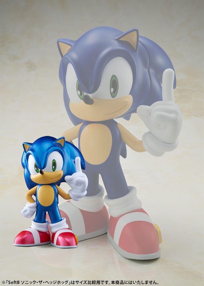 Sonic The Hedgehog Sofbi Sonic Metallic Ver. 15 cm Vinyl Figure