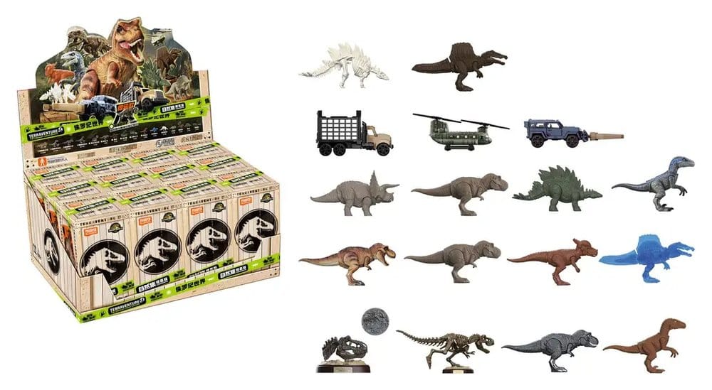 Jurassic Park Blokees Construction Kits Terraventure Assortment (12)