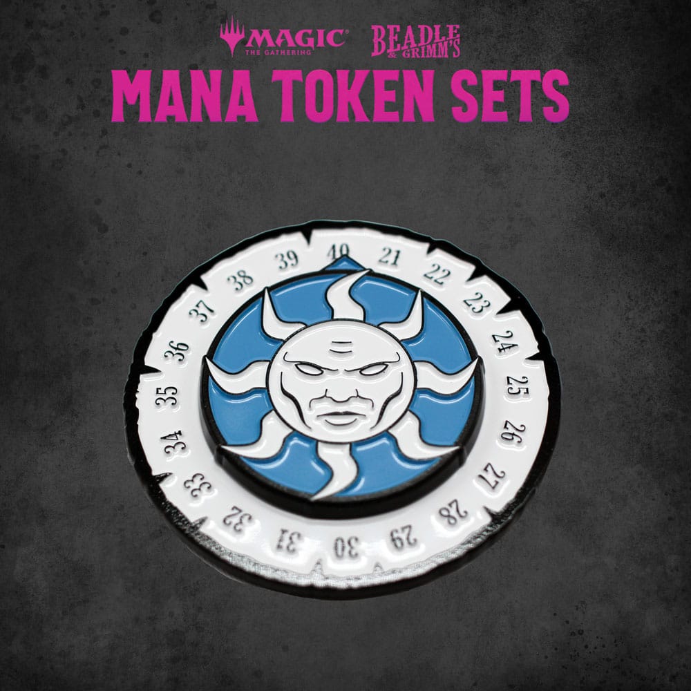 Magic the Gathering White Mana Dice and Token Pack