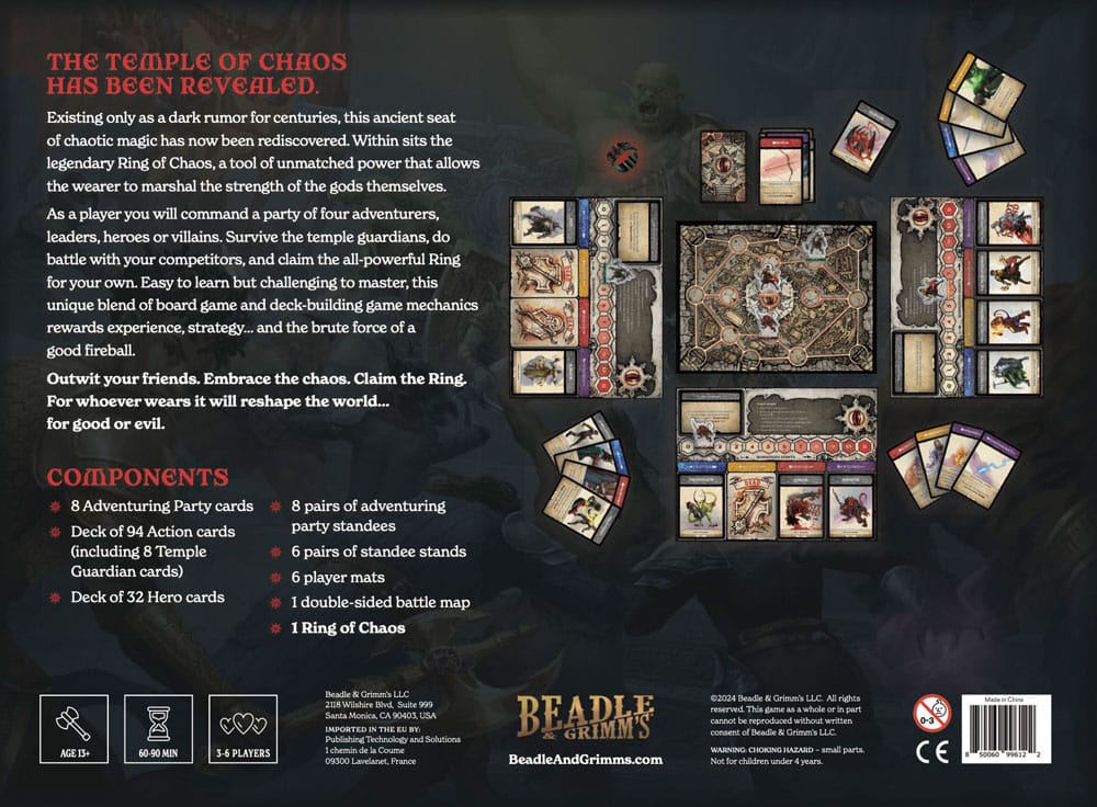Ring of Chaos Platinum Edition Table Top Role Playing Game Board Game