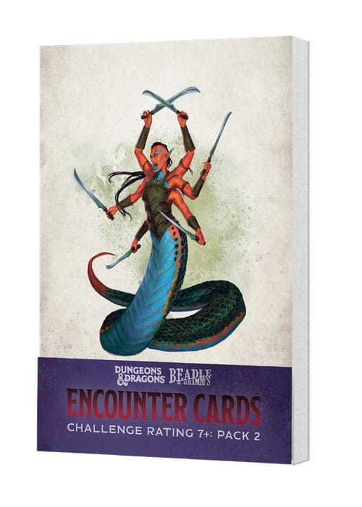 Dungeons & Dragons RPG Challenge Rating 7+: Pack 2 Encounter Cards