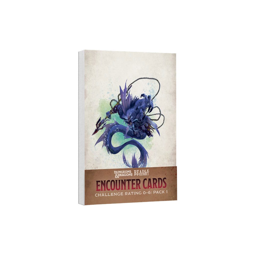 Dungeons & Dragons RPG Challenge Rating 0-6: Pack 1 Encounter Cards