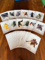 Dungeons & Dragons RPG Challenge Rating 0-6: Pack 1 Encounter Cards