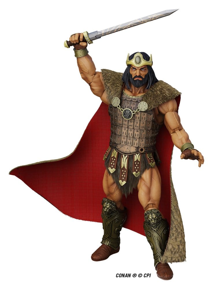 Conan Epic H.A.C.K.S. Action Figure 1/12 King Conan: Ruler of Aquilonia