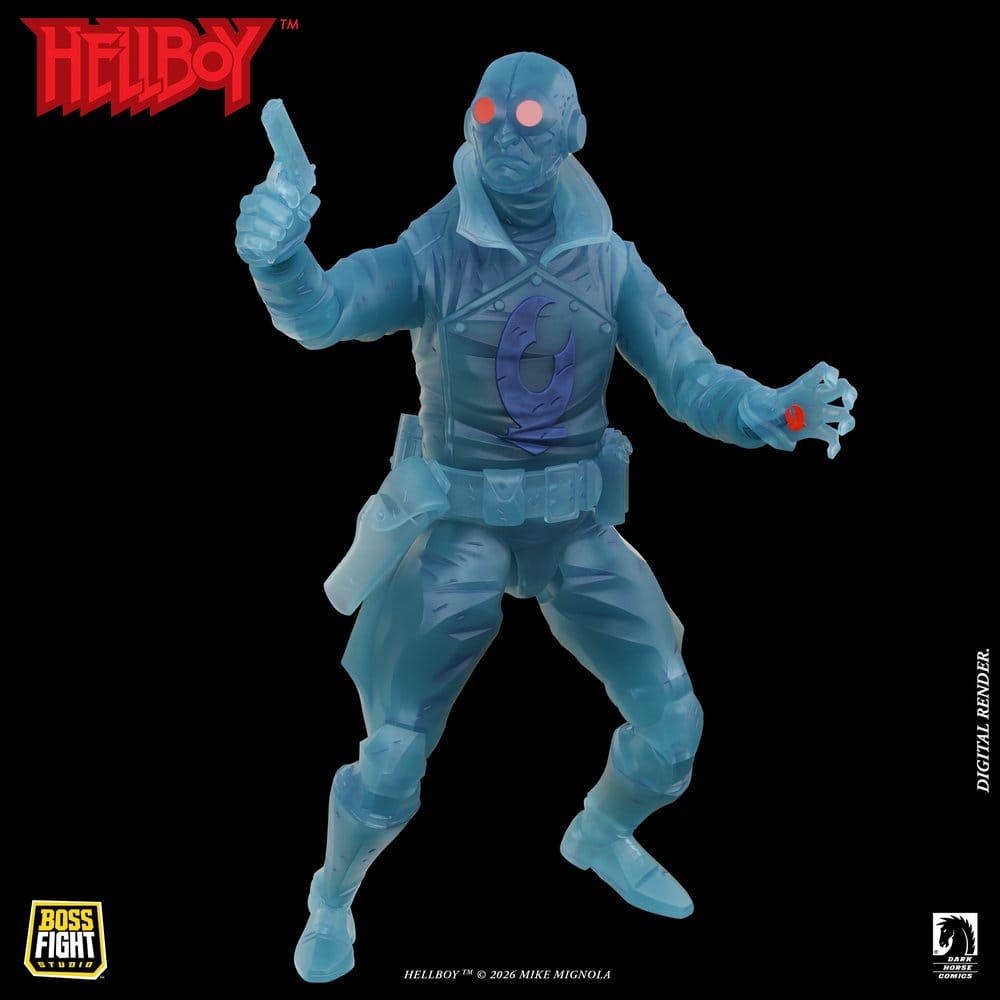 Lobster Johnson 1/12 Action Figure The Ghost of Lobster Johnson (Limited Edition) heo exclusive 17 cm